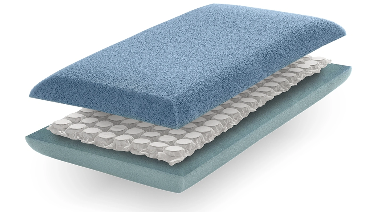 Guanciale Iceberg Micro HD in micromolle, memory foam e air memory di Qualitybed in micromolle, memory foam e air memory di Qualitybed