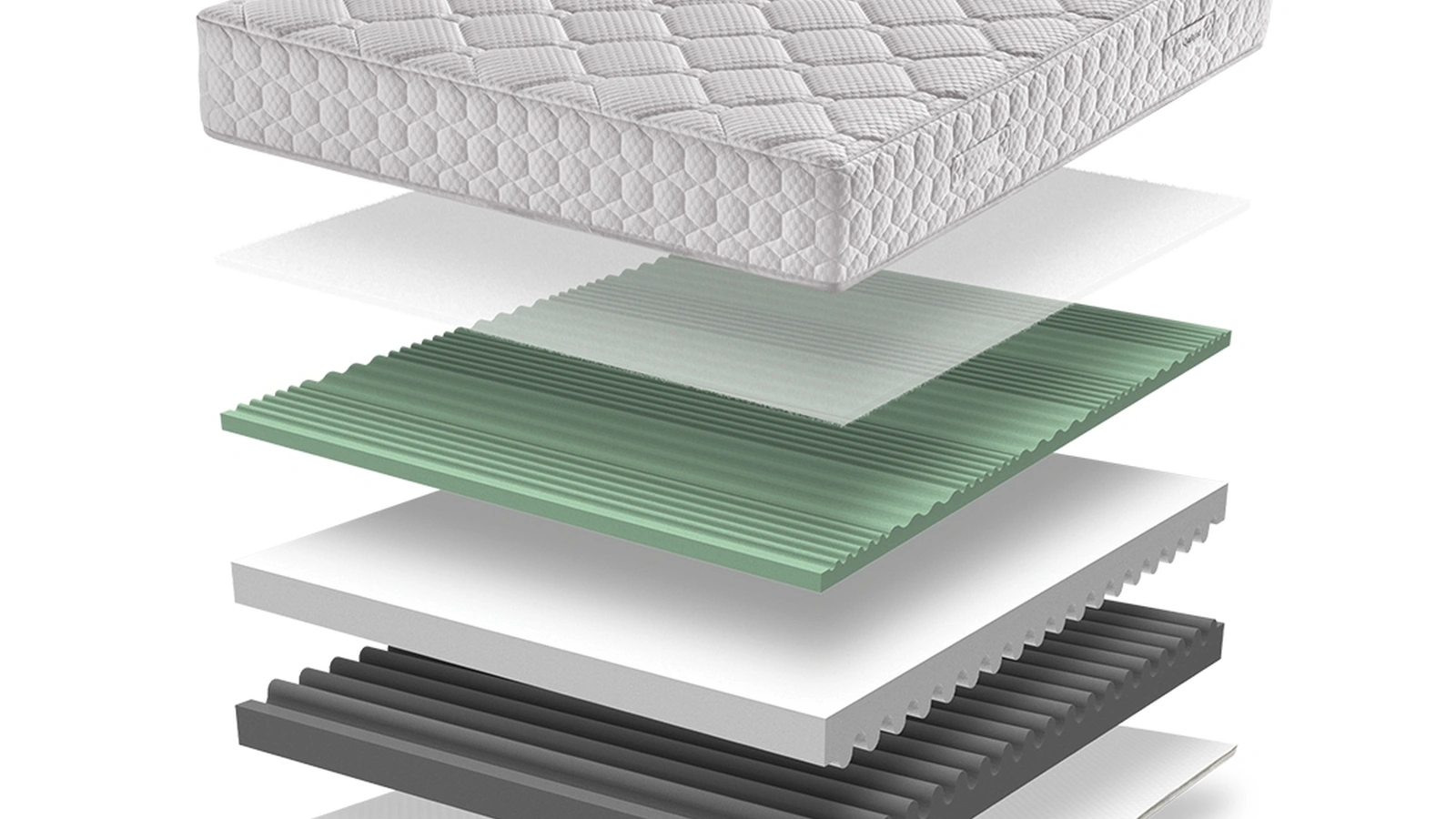 Materasso Bloom in memory foam di Qualitybed