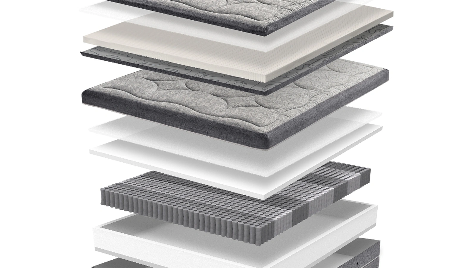 Materasso Ninfa a molle indipendenti e lattice di Qualitybed