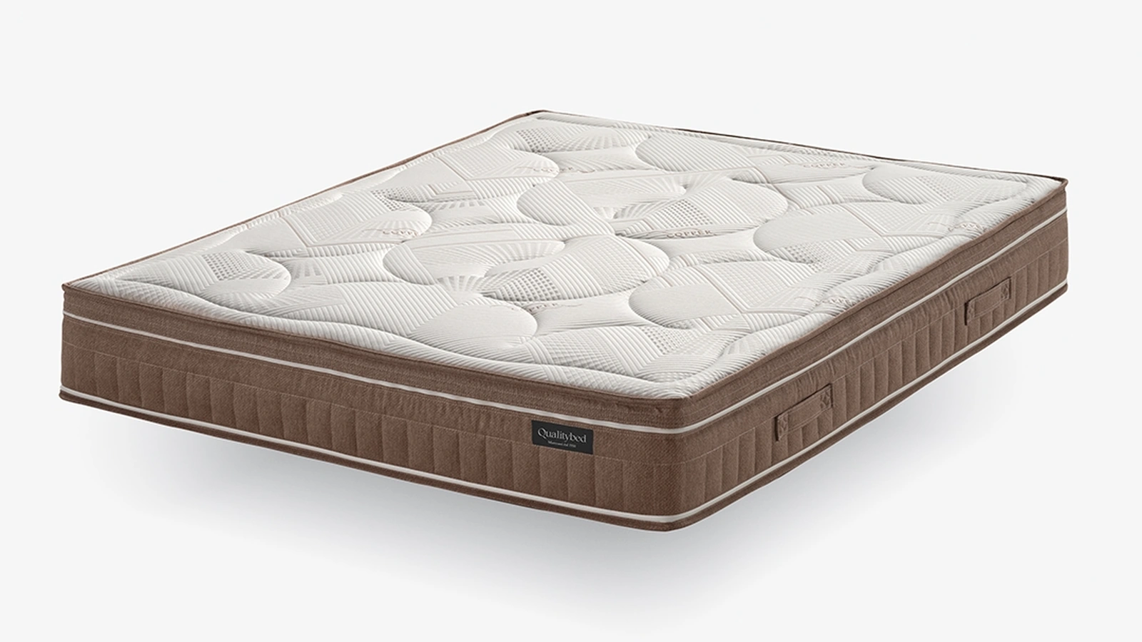Materasso con lastra personalizzabile Perseo in memory foam e air memory di Qualitybed