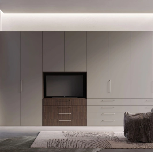 Armadio Night 50 con vano TV di Nardi Interni