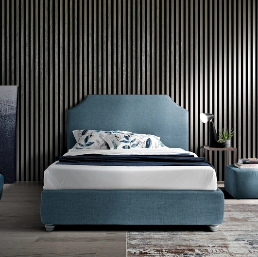 Letto con testiera Austin di Artigianaletti