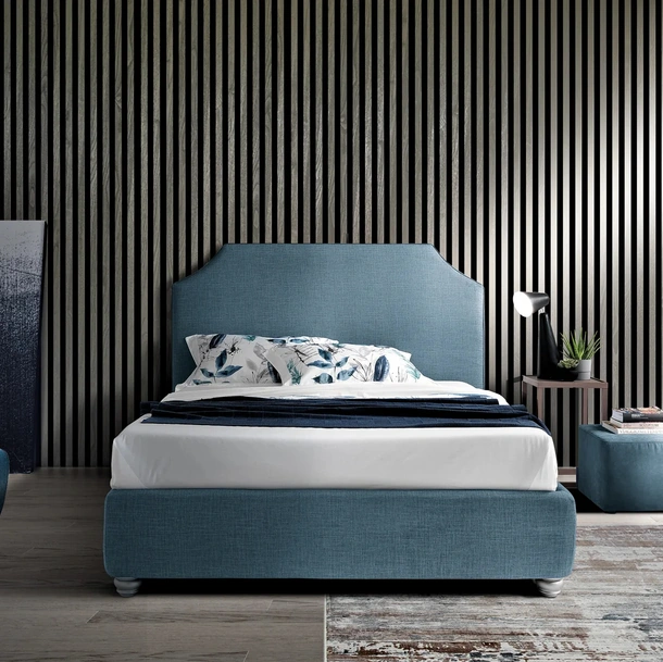 Letto con testiera Austin di Artigianaletti