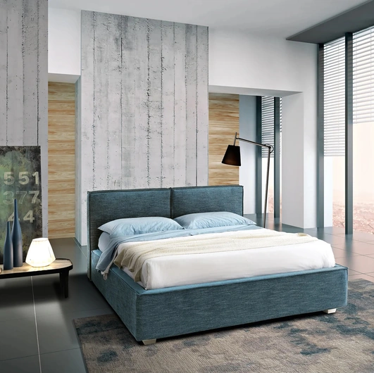 Letto in tessuto Feel di Artigianaletti