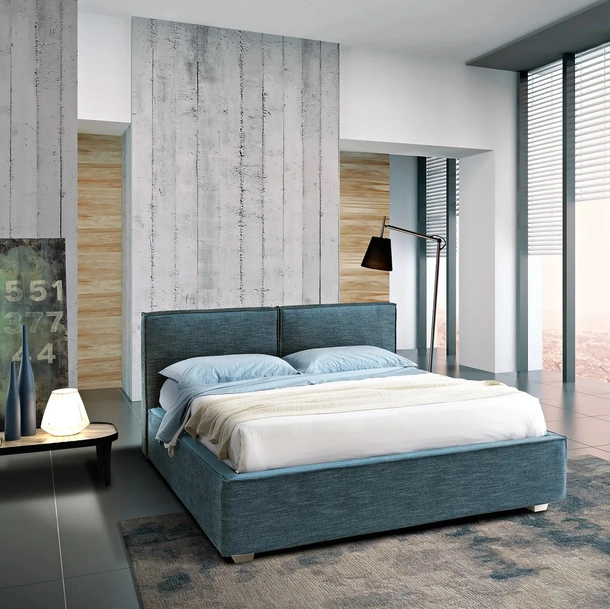 Letto in tessuto Feel di Artigianaletti