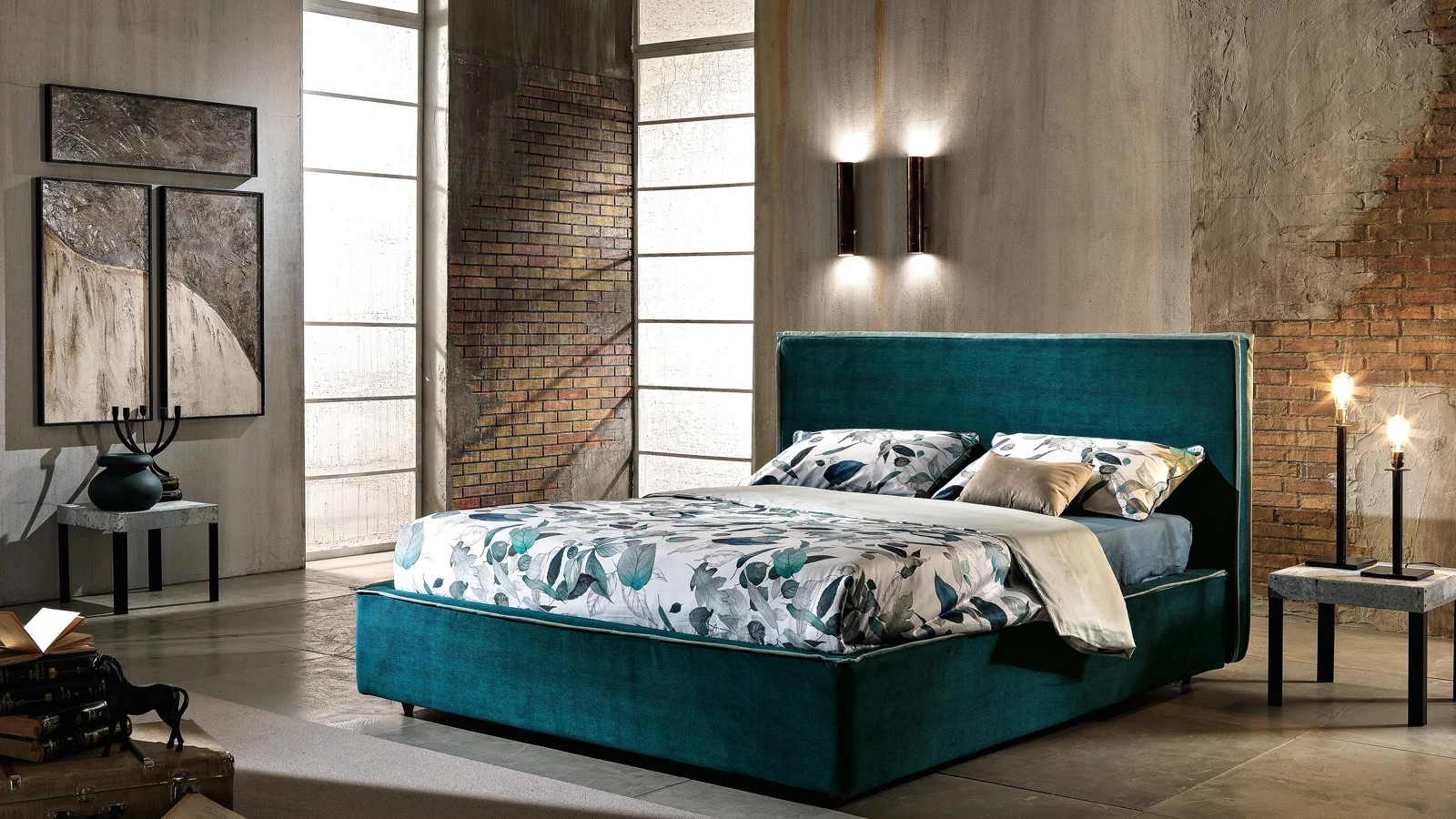 Letto matrimoniale Jersey di Artigianaletti