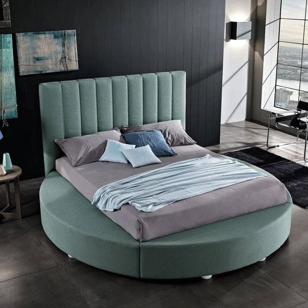 Letto dalla forma rotonda Tondo di Artigianaletti