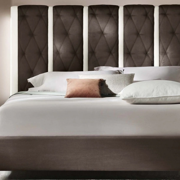 Letto con box contenitore Cecilia di Susan imbottiti