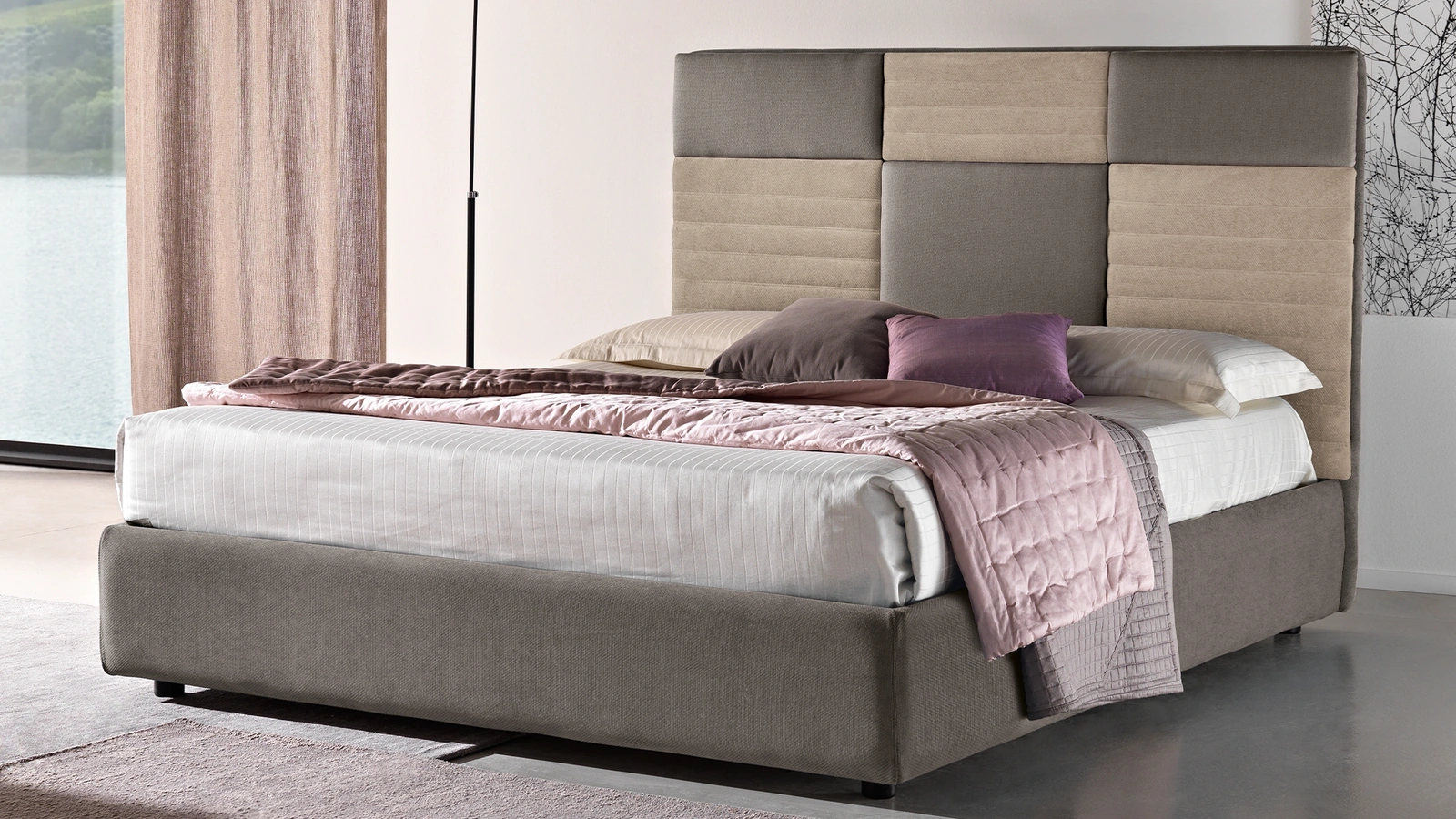 Letto Dama di Susan imbottiti
