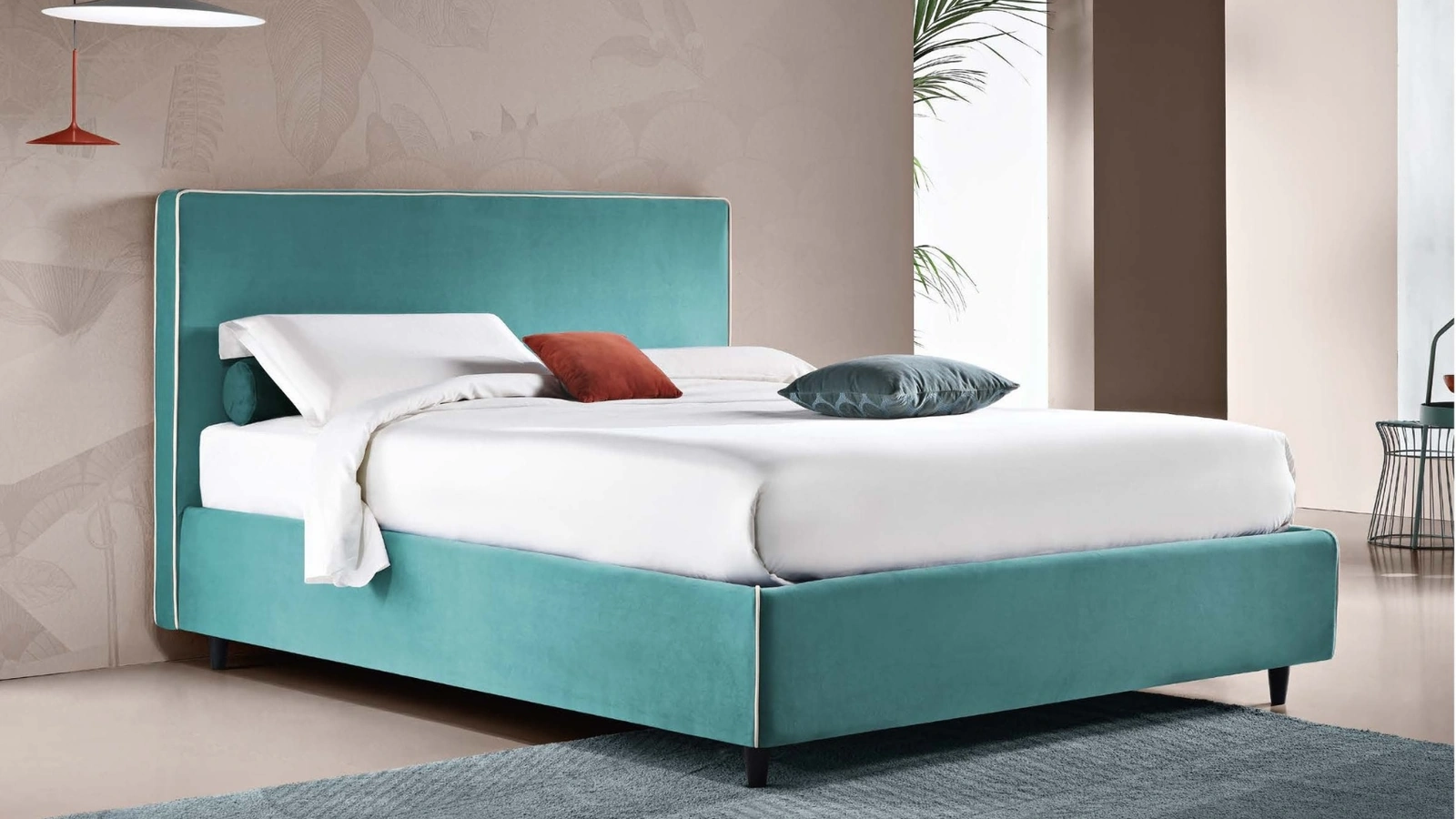 Letto matrimoniale Easy di Susan imbottiti
