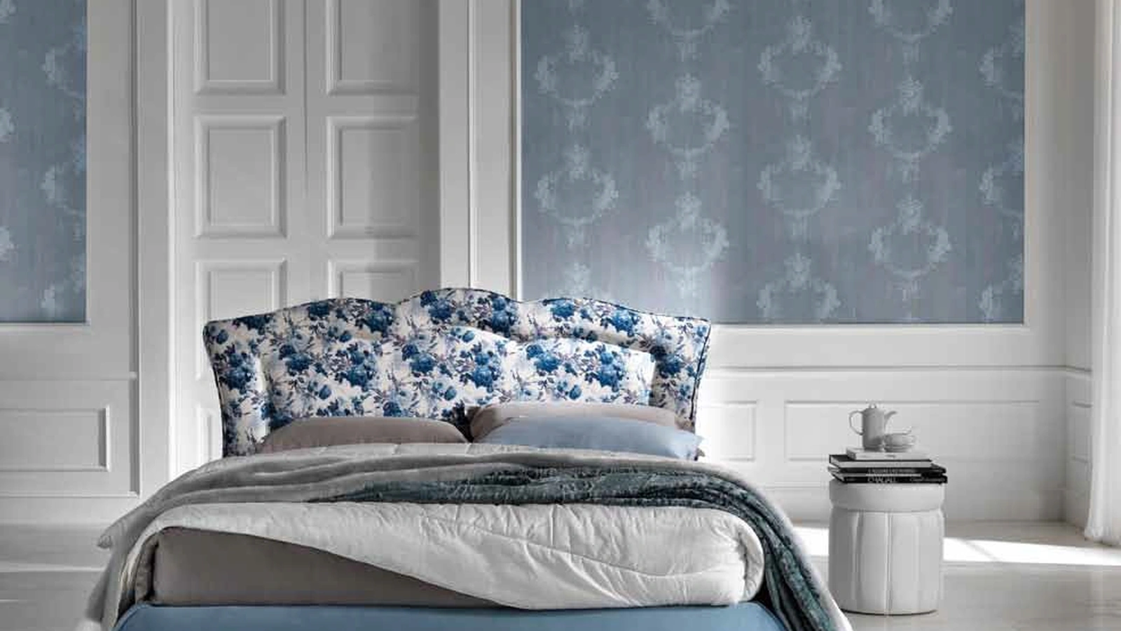 Letto Epoca di Susan imbottiti