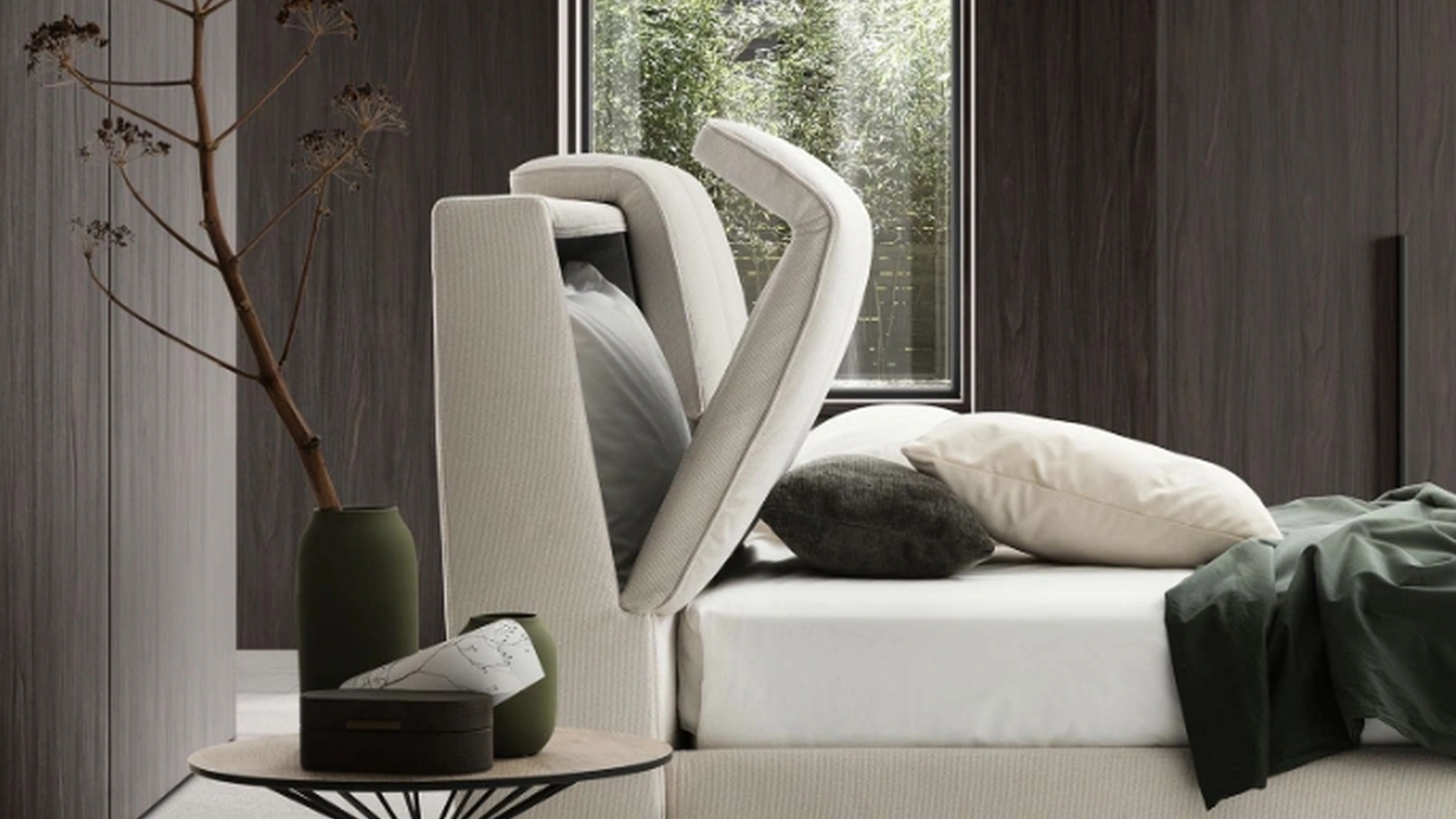Letto con contenitore Inside di Le Comfort