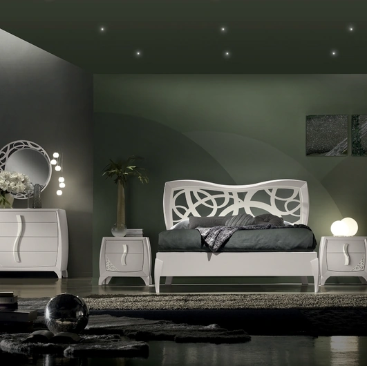 Letto Luna Glamour di Giannone Arredi