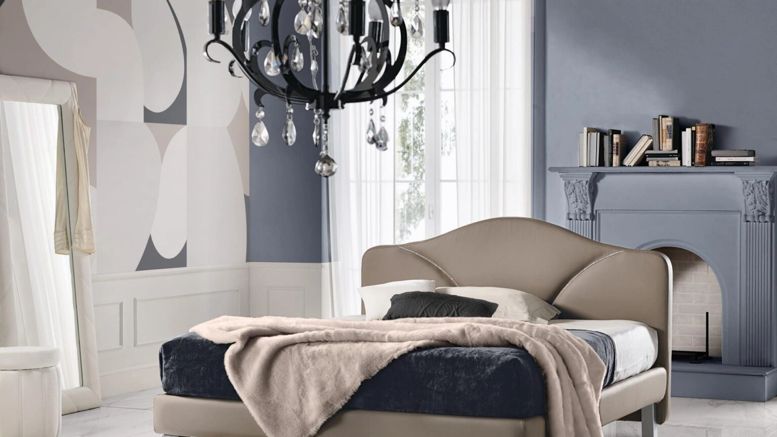 Letto Luna di Susan imbottiti
