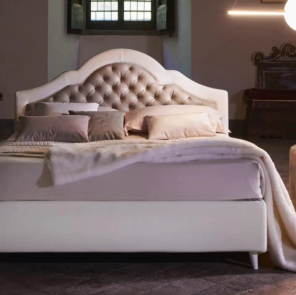 Letto con testiera Tumminia di Mauri Soft Dream