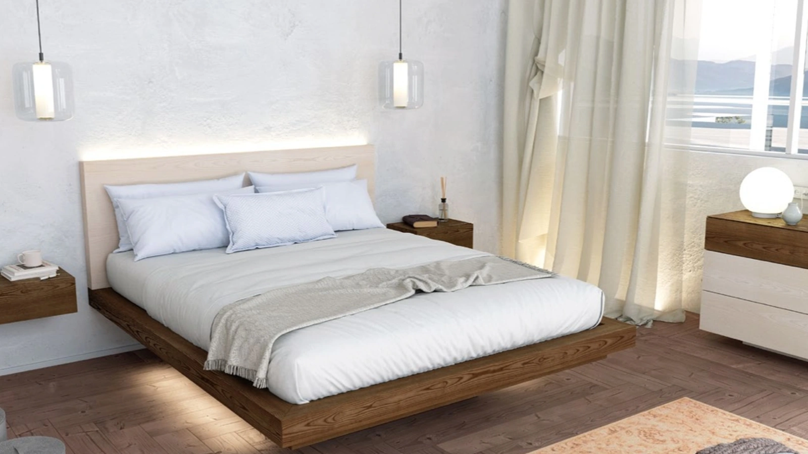 Letto Nova FLy 1 di Giannone Arredi