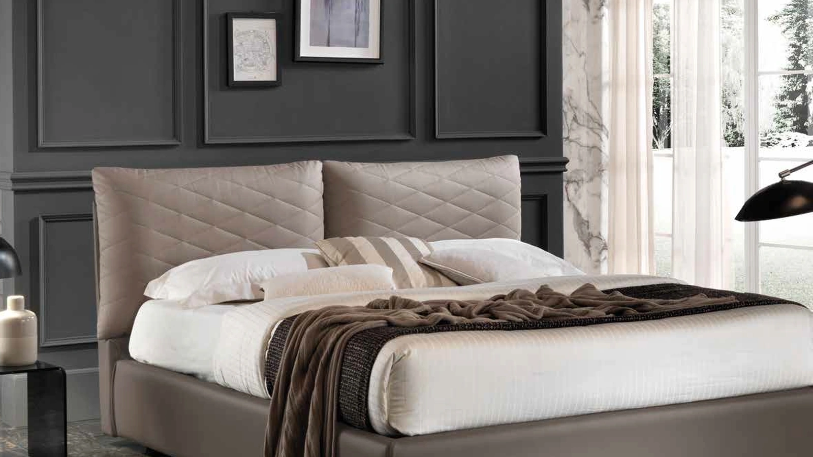Letto Oplà di Susan imbottiti