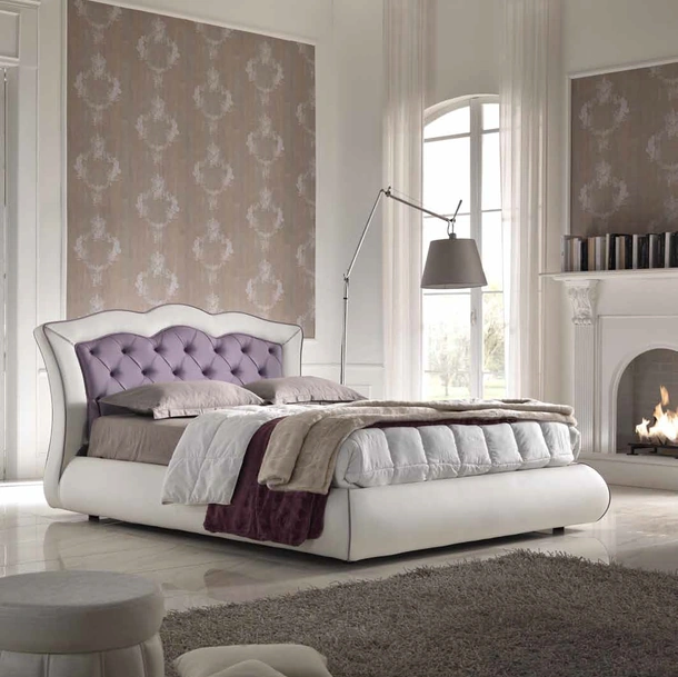 Letto Rigoletto Swarovski di Susan imbottiti