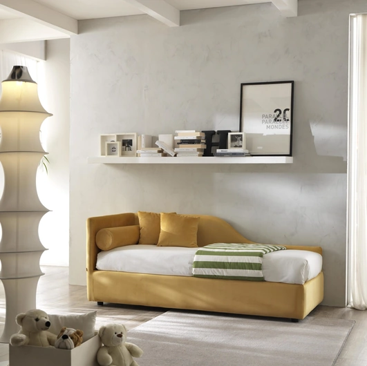 Letto singolo Clik-Clak di Susan imbottiti