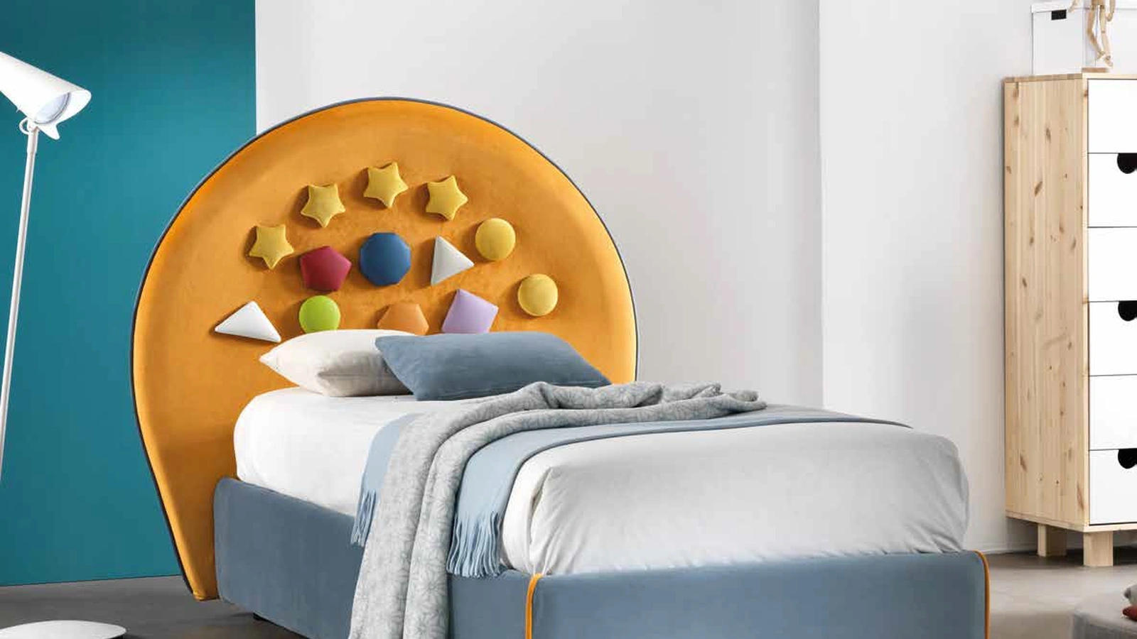 Letto singolo Dany di Susan imbottiti