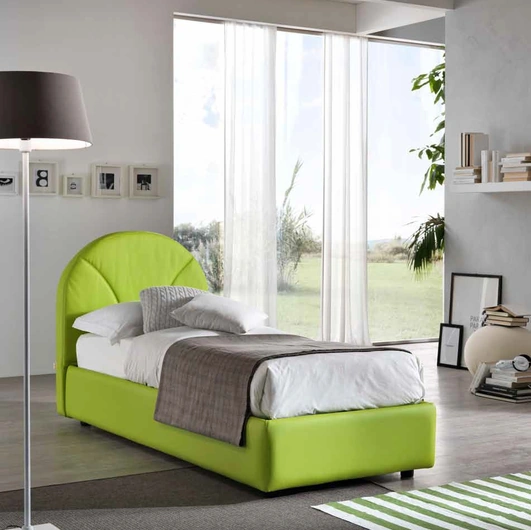 Letto singolo Marte di Susan imbottiti