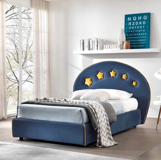 Letto singolo Stars 120 di Susan imbottiti