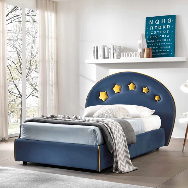 Letto singolo Stars 120 di Susan imbottiti