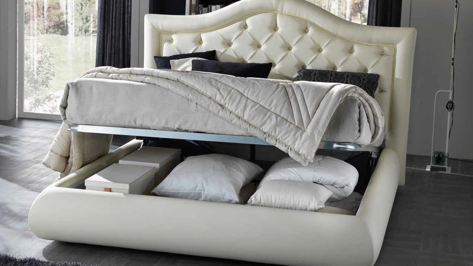 Letto Antares Susan imbottiti