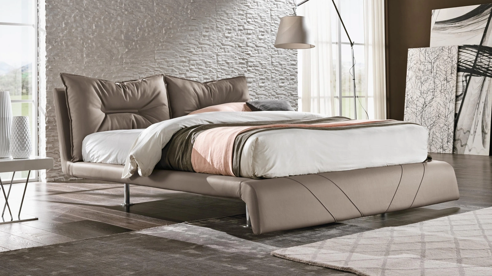 Letto Dafne di Susan imbottiti