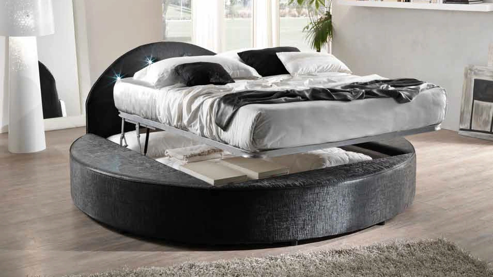 Letto Madame di Susan imbottiti