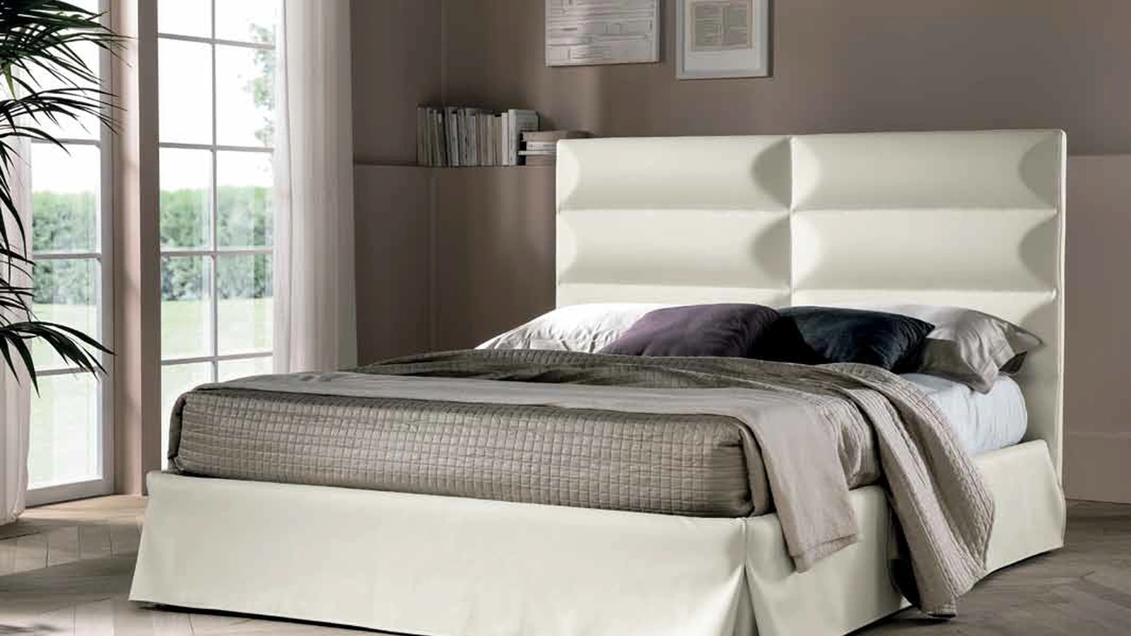 Letto Topazio di Susan imbottiti