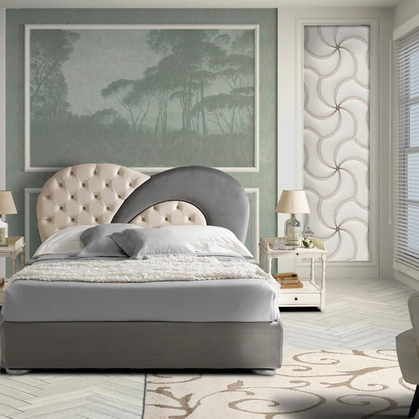 Letto Wind di Susan imbottiti