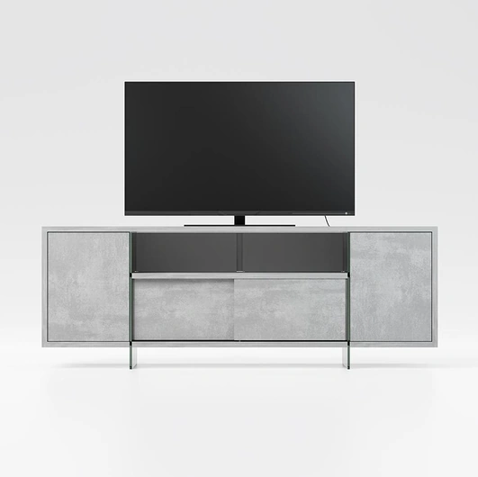 Mobile Porta Tv in laminato ecologico con ante scorrevoli Movie di Pezzani