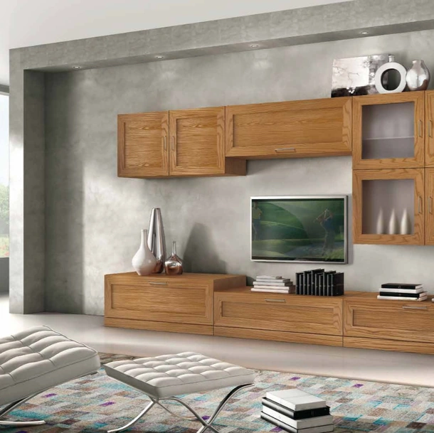 Parete Attrezzata Naturall 740 di Giannone Arredi