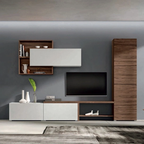 Parete Attrezzata moderna Velvet 155 di Artigianmobili