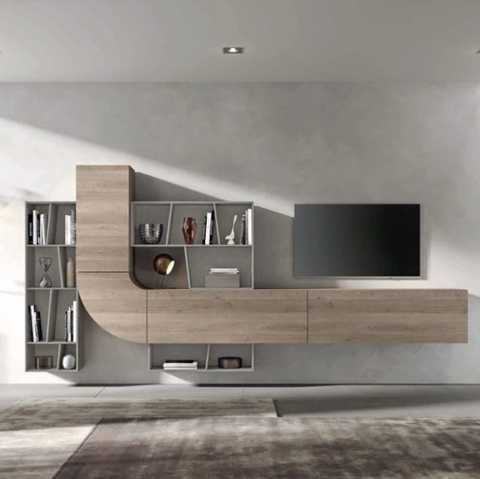 Parete Attrezzata moderna Velvet 158 di Artigianmobili