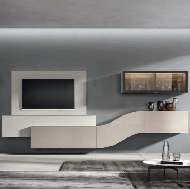 Parete Attrezzata moderna Velvet 160 di Artigianmobili