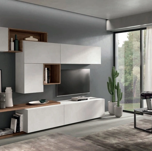 Parete Attrezzata moderna Velvet 166 di Artigianmobili