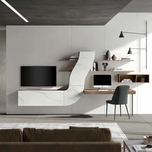 Parete Attrezzata Velvet Home Office 188 di Artigianmobili