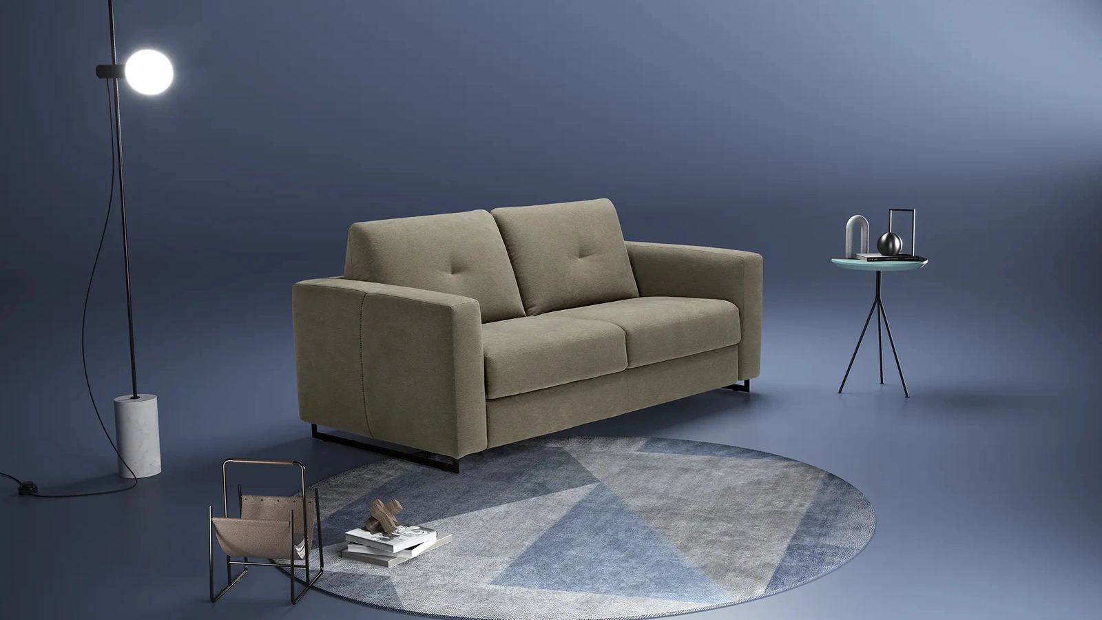 Divano letto Modular Plus di Dienne Salotti
