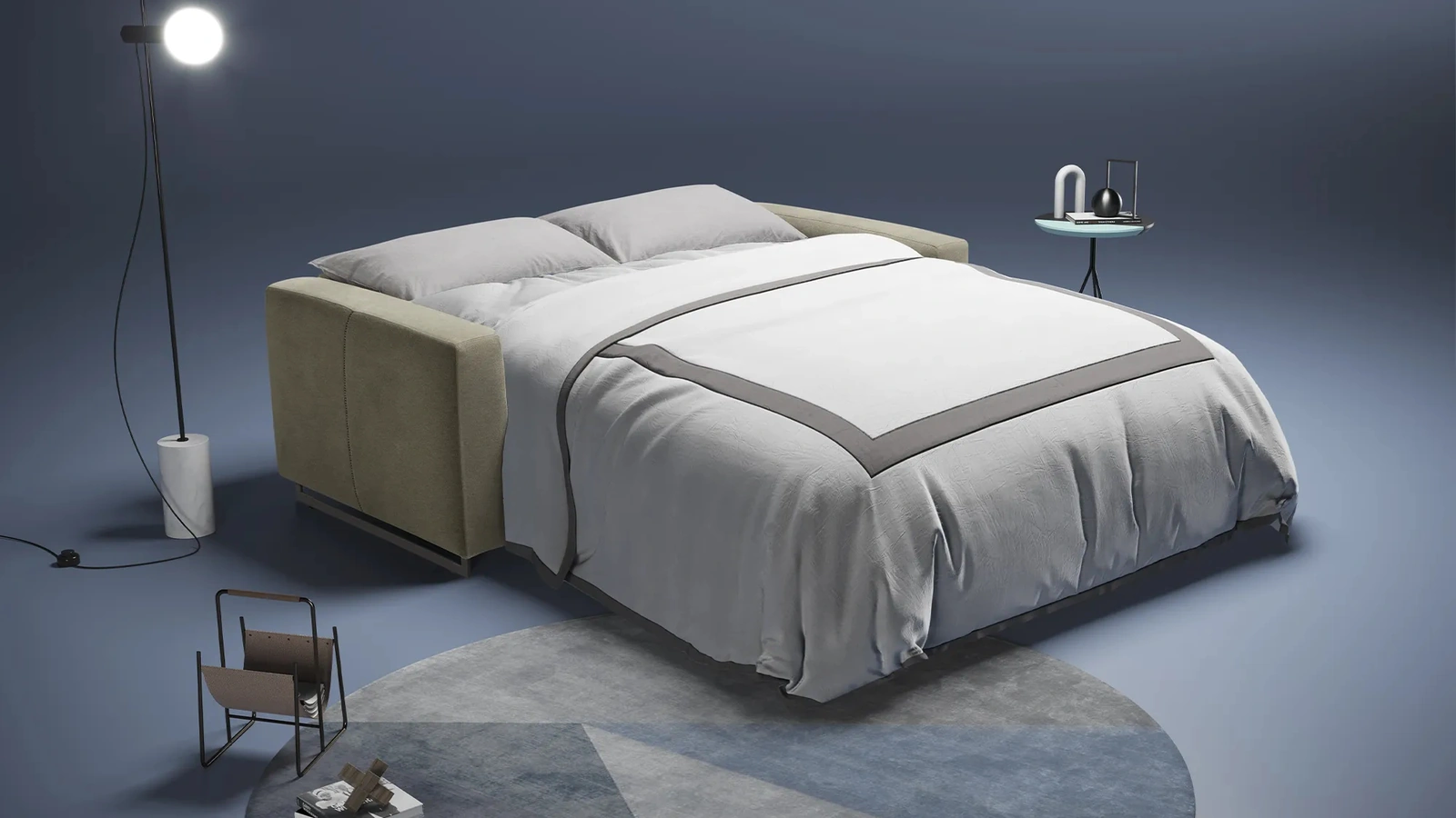 Divano letto Modular Plus di Dienne Salotti