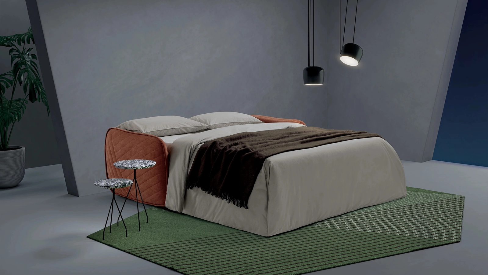Divano letto Moon Plus di Dienne Salotti