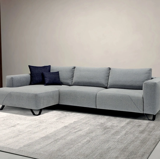Divano letto con penisola Simple di Dienne Salotti