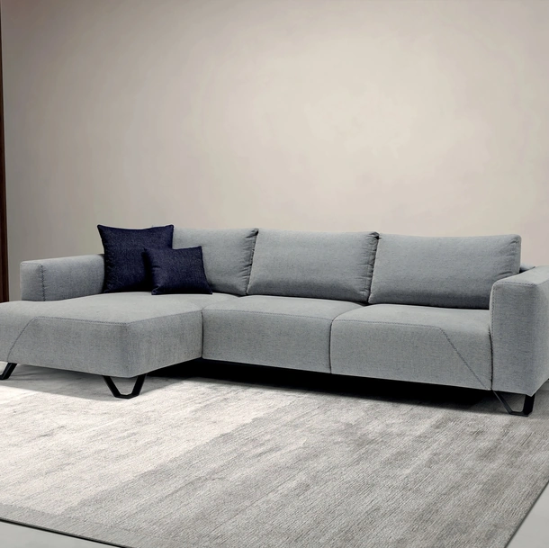 Divano letto con penisola Simple di Dienne Salotti