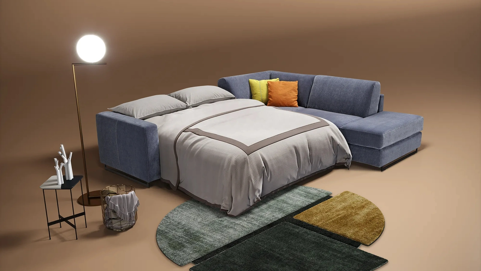 Divano letto Modular Standard di Dienne Salotti