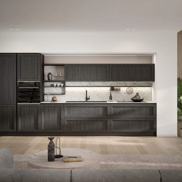 Cucina Moderna lineare Clio Composizione 04 di Prima Cucine