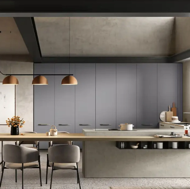 Cucina Moderna con penisola College 05 di Moretti Cucine