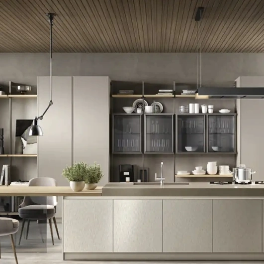 Cucina Moderna con isola Venere 02 di Moretti Cucine